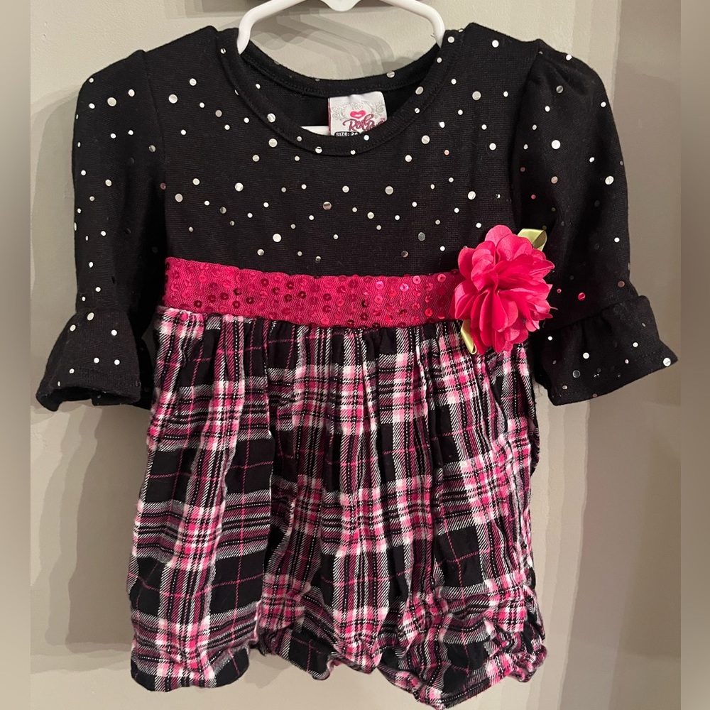 Pretty toddler girl 24 month tunic shirt